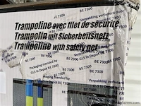 Trampoline met veiligheidsnet, 139 cm - afbeelding 2 van  2