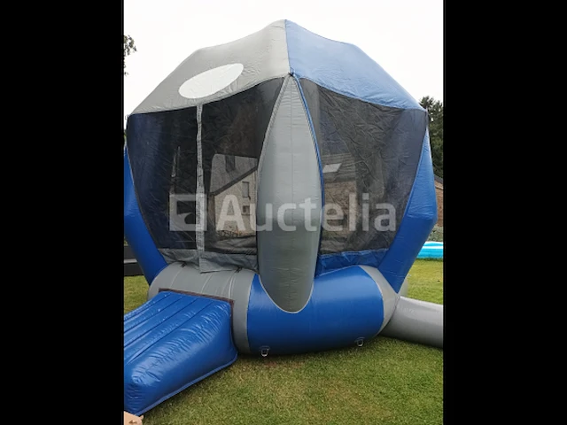 Trampoline type springkasteel - afbeelding 4 van  12
