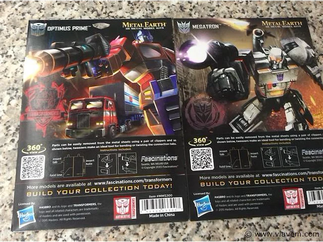 Transformers 2stuks - afbeelding 2 van  2