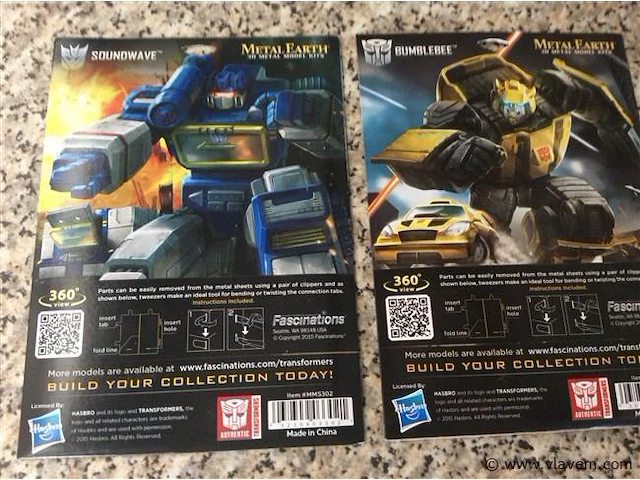 Transformers 2stuks - afbeelding 2 van  2
