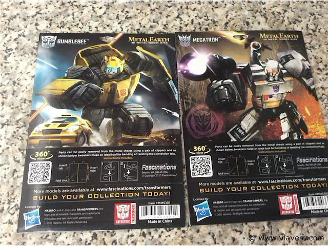 Transformers 2stuks - afbeelding 2 van  2