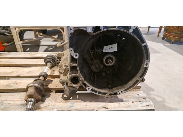 Transmissie en cardan van ford fiesta st line 1.6 tdci, bouwjaar: 2009, in werkende staat. - afbeelding 2 van  3