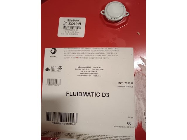 Transmissieolie fluide g3 - afbeelding 2 van  2