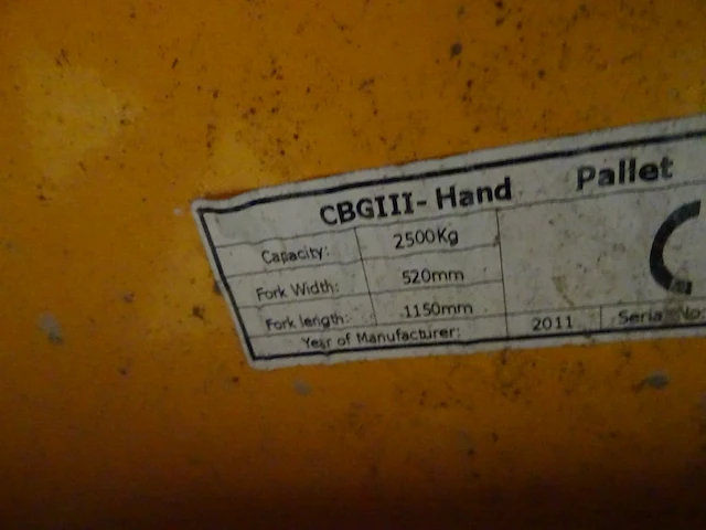 Transpalet totallifter - afbeelding 4 van  4
