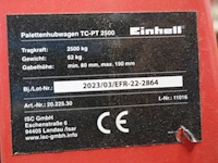 Transpallet einhell - afbeelding 2 van  3