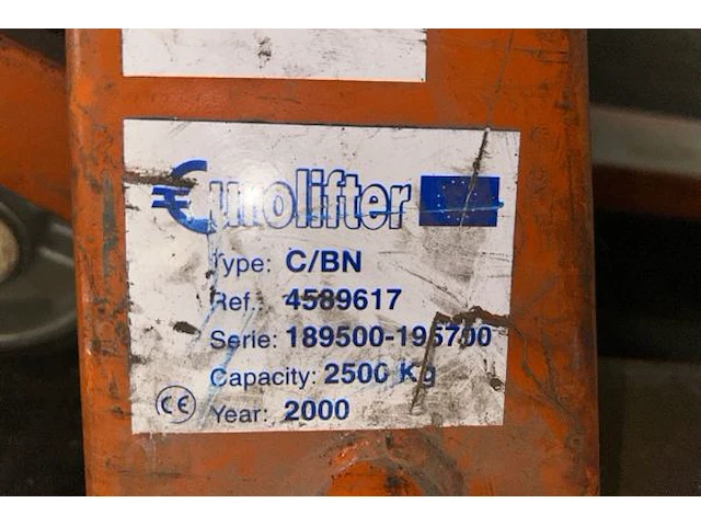 Transpallet eurolifter - afbeelding 5 van  5