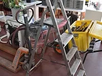 Transpallet, trapladder 5 treden (6,7) - afbeelding 3 van  8