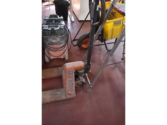Transpallet, trapladder 5 treden (6,7) - afbeelding 6 van  8
