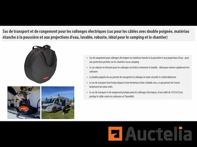 Transport- en opbergtas voor brennenstuhl verlengsnoeren - afbeelding 1 van  1