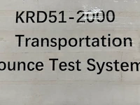 Transport bounce test system - afbeelding 4 van  4