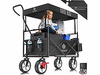 Transport wagen apparatuur kar | inclusief 2 gaasvakken en een buitenvak