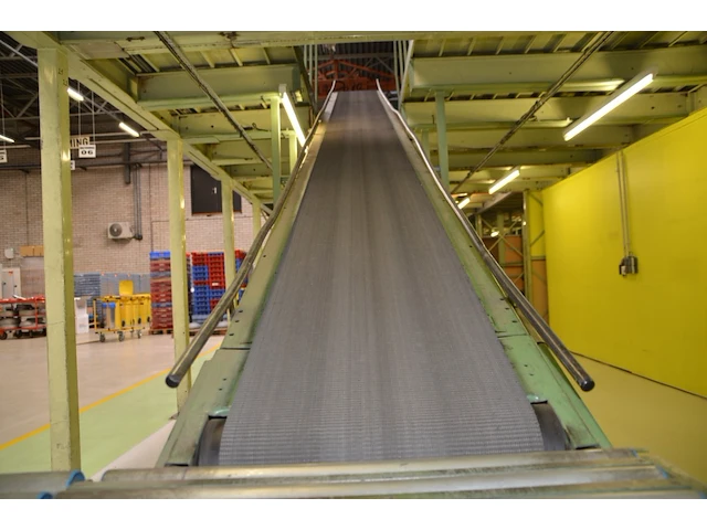 Transportband met dubbele rolbaantafel - afbeelding 2 van  9