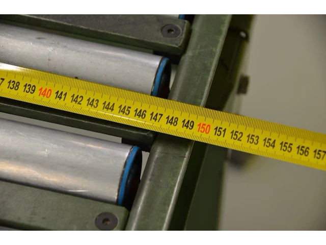 Transportband met dubbele rolbaantafel - afbeelding 4 van  9