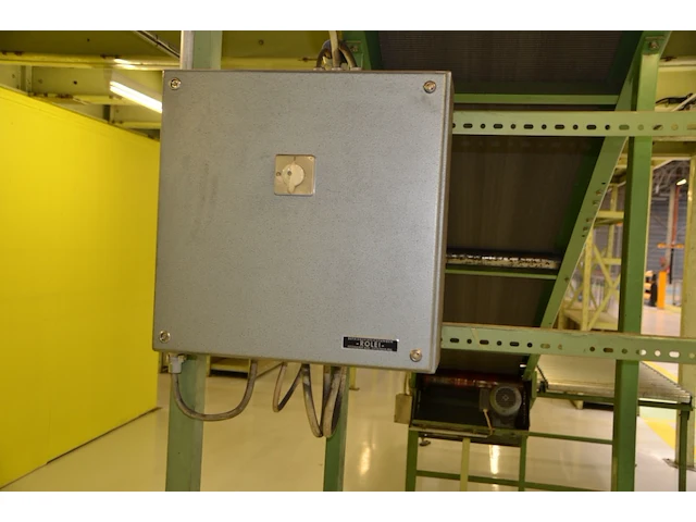 Transportband met dubbele rolbaantafel - afbeelding 7 van  9
