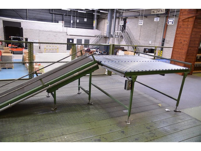 Transportband met dubbele rolbaantafel - afbeelding 9 van  9