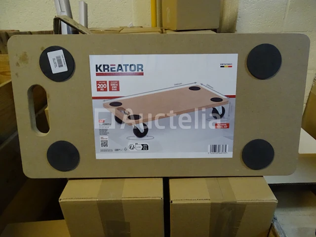 Transporthulpmiddel - tot 200 kg kreator krt670001 - afbeelding 1 van  2