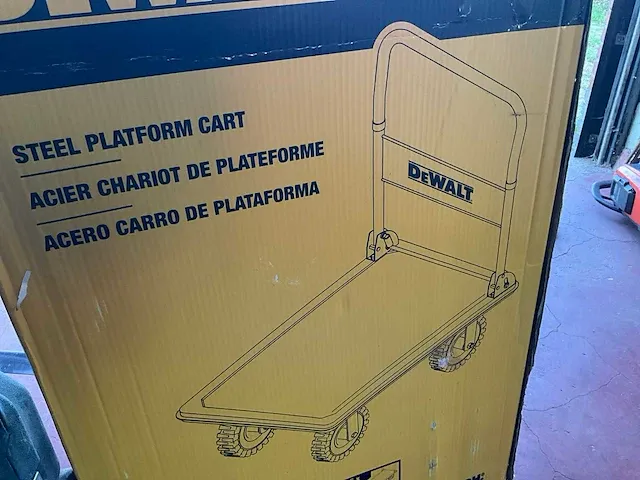 Transportkar dewalt bdxwt-pc504 - afbeelding 2 van  3