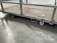 Transport/magazijnkar van plm. 225 x 175 x 122 cm hoog - afbeelding 3 van  12