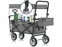 Transportwagen met dak en tas - capaciteit 120 kg - afbeelding 1 van  6