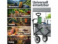 Transportwagen met dak en tas - capaciteit 120 kg - afbeelding 4 van  6