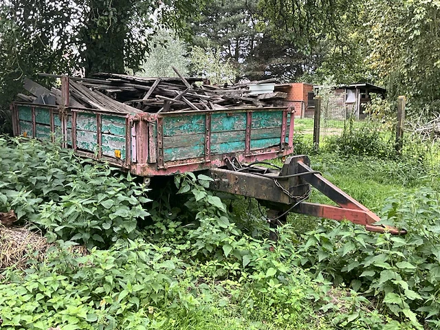 Transportwagen met kipfunctie kipper - afbeelding 2 van  8