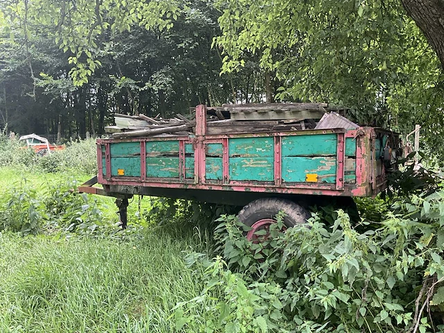 Transportwagen met kipfunctie kipper - afbeelding 7 van  8