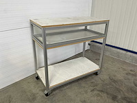 Transportwagen met legborden (2x) - afbeelding 9 van  17