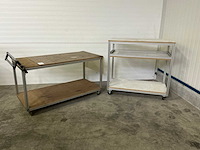 Transportwagen met legborden (2x) - afbeelding 1 van  17