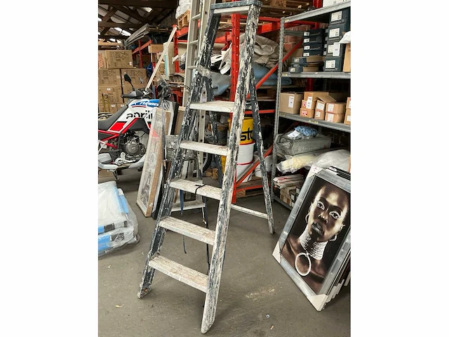 Trapladder (2x) - afbeelding 2 van  3