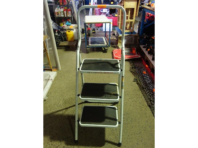 Trapladder 3 treden - afbeelding 1 van  2