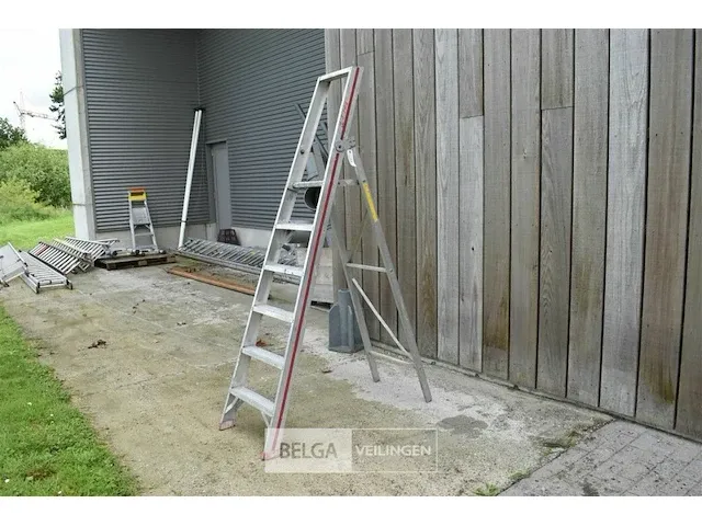 Trapladder 6 treden - afbeelding 3 van  4