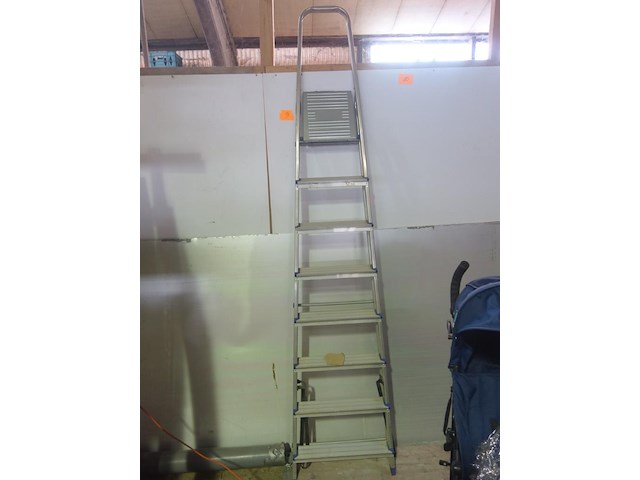 Trapladder 7 treden - afbeelding 1 van  1
