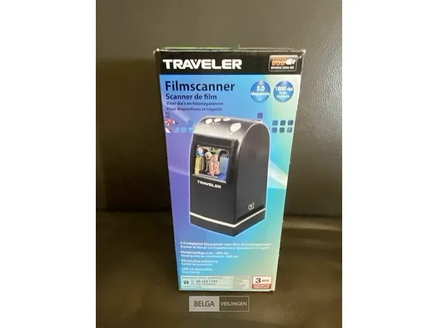 Traveler filmscanner 5.0 megapixels 1800dpi - afbeelding 1 van  5