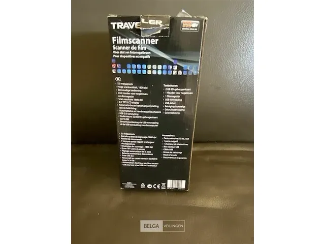 Traveler filmscanner 5.0 megapixels 1800dpi - afbeelding 4 van  5