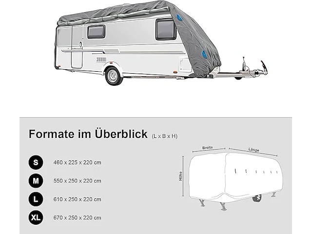 Travora dekzeil voor caravans - afbeelding 2 van  4