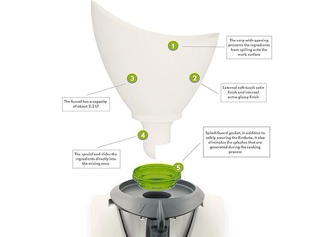 Trechter voor thermomix - afbeelding 3 van  4