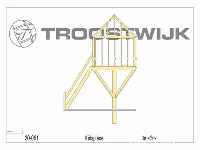 Treehouse kidsplace europese douglas - afbeelding 34 van  37