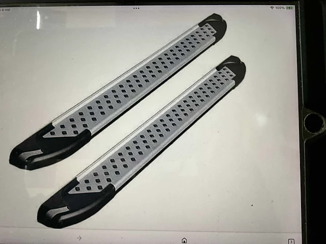 Treeplanken links + rechts voor fiat en citroën vanaf bouwjaar 2006 - afbeelding 1 van  1