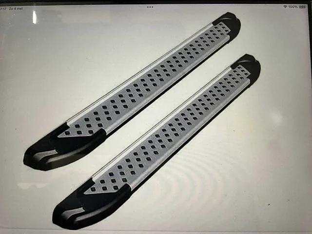 Treeplanken links + rechts voor fiat/boxer/jumper vanaf bouwjaar 2006 - afbeelding 1 van  1