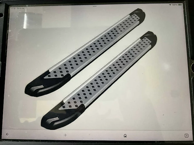 Treeplanken links + rechts voor fiat/boxer/jumper vanaf bouwjaar 2006 - afbeelding 1 van  1