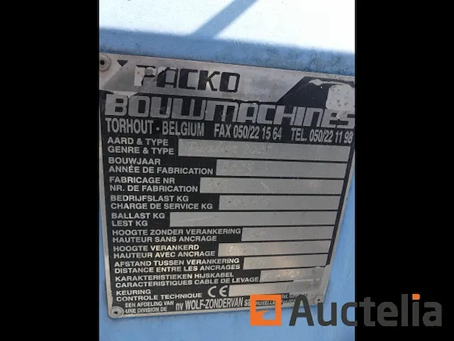 Trekbare goederenliften packo junior 300 e - afbeelding 9 van  11