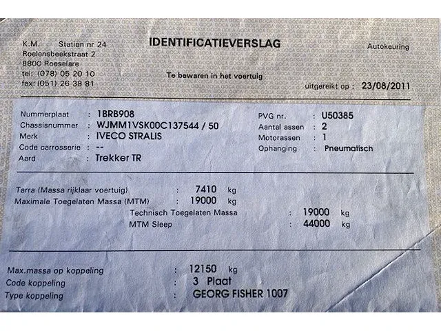 Trekker iveco stralis - afbeelding 13 van  31