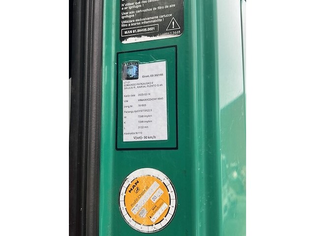 Trekker man , ch.nr. wma06xzz4dw186432 , bouwjaar 2013 (met sleutel, zonder boorddocumenten) - afbeelding 10 van  36