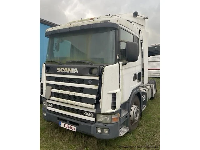 Trekker scania r144la4x2na/2, diesel,14190cm³,kw ng, 1e inschr 21/1/99, vlur4x20009037538, 150436km,co²-uitstoot ng,euro ng,kenteken i (ii ontbreekt),gelijkvormigheidsattest,keuring met beperkte geldigheid tot 10/3/18,1sleutel, niet in rijdende staat - afbeelding 3 van  23