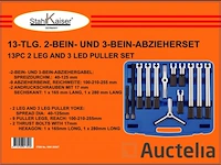 Trekker set, 2 en 3 armig, 13-dlg inwendig en uitwendig