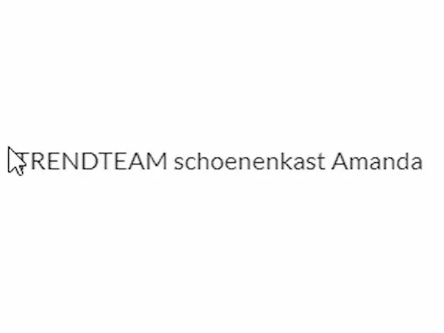 Trendteam schoenenkast amanda b91 x h97 x d38cm - afbeelding 4 van  5