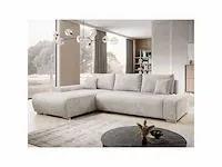 Trendy en comfortabele bank met corduroy stof - afbeelding 1 van  5