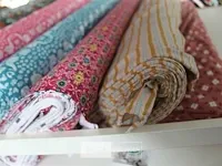 Tricot stof op rol/houder - afbeelding 2 van  5