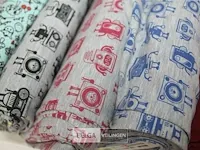 Tricot stof op rol/houder - afbeelding 5 van  5