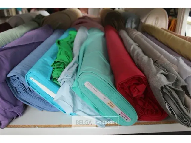 Tricot stof op rol/houder - afbeelding 3 van  6